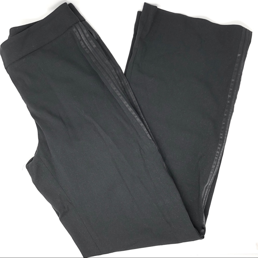 Express Stretch Black Sparkle Side Stripe Pants
